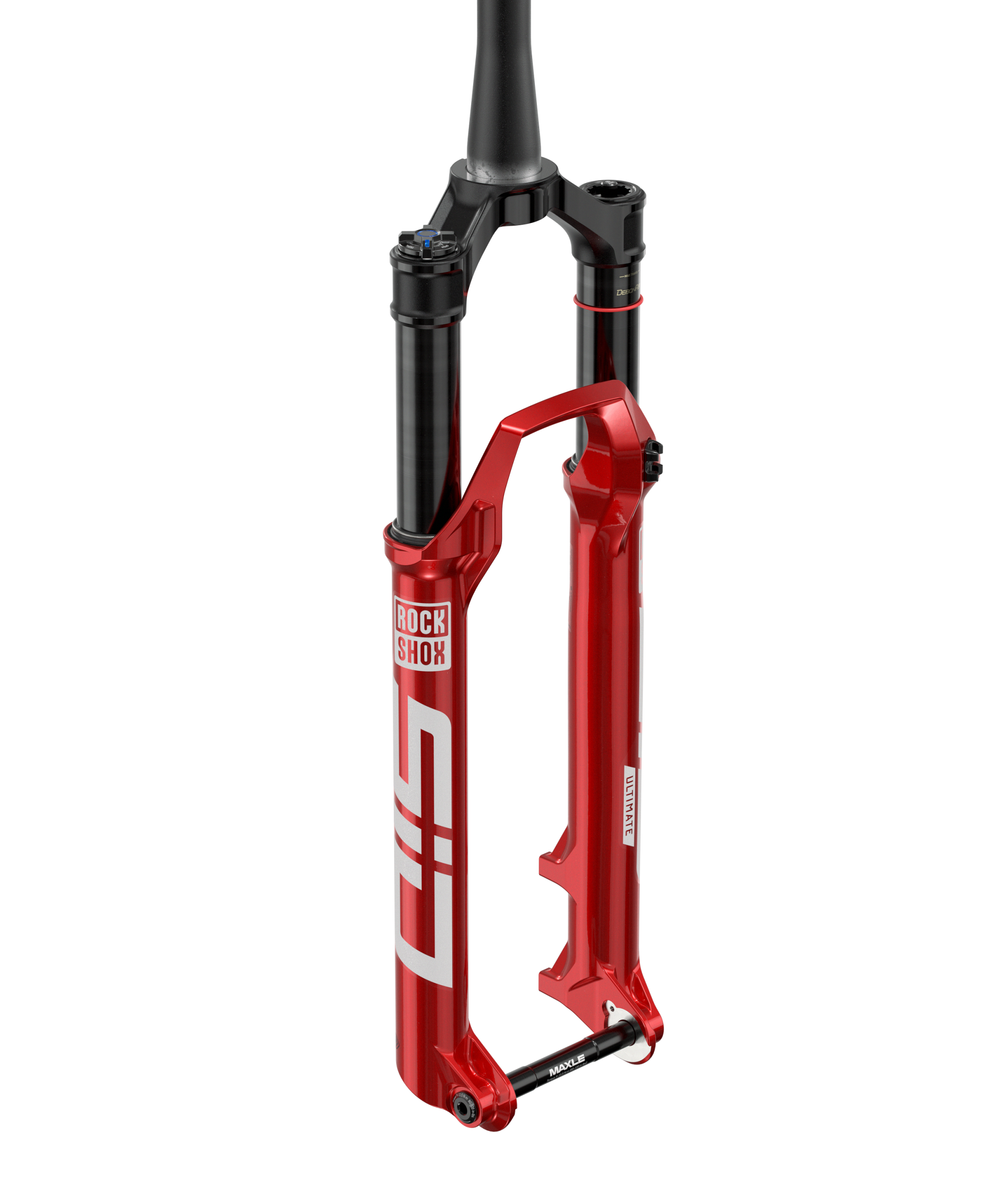 RockShox SID Ultimate Race Day 29" Boost Fork - 120mm Travel, Electric Red, 44mm Offset, Tapered DebonAir, Includes Fender & Maxle Stealth 2 Position