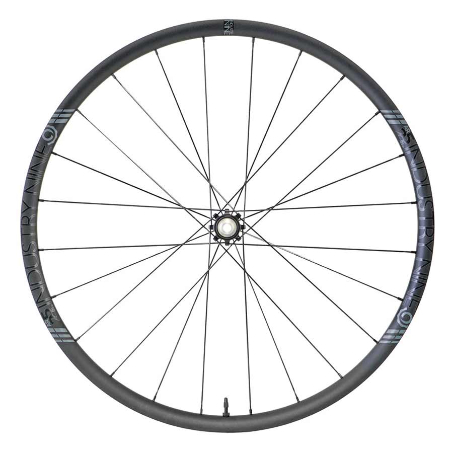 Industry Nine AR25 700C Road Wheelset | Aluminum, Tubeless-Ready, Center Lock Disc, 24 Steel Spokes, 142mm Spacing, Shimano Road 11 Compatible