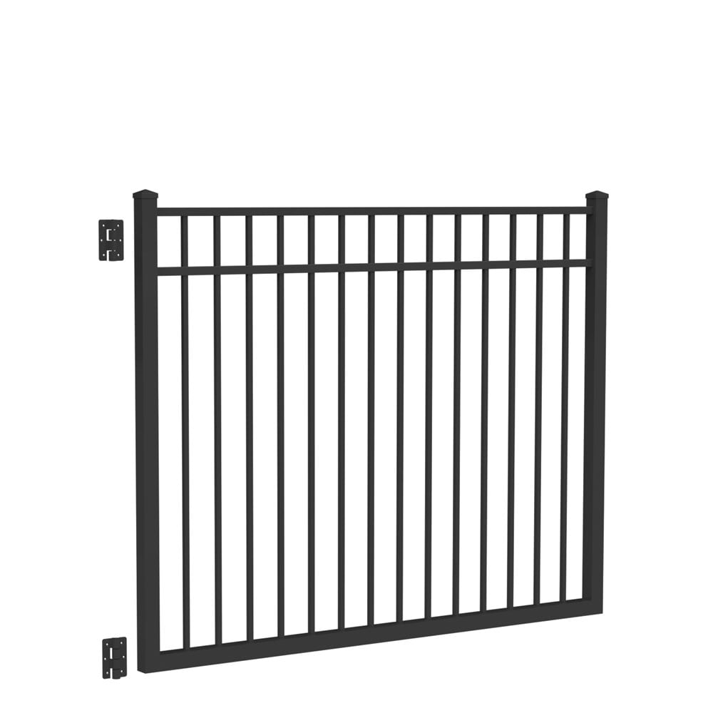 Freedom New Haven 4-1/2-ft H Aluminum Decorative Walk-thru Fence Gate