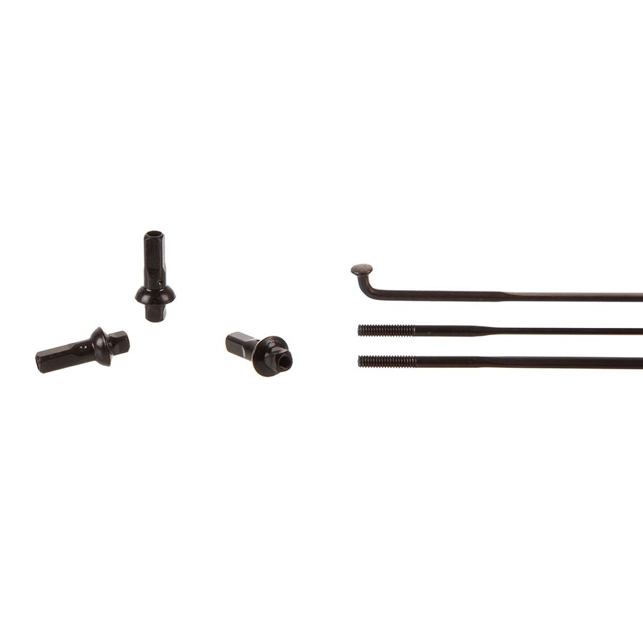 Zipp CX-Sprint J-Bend Black Spokes 220-300mm for Lightweight Wheel Builds, Sapim Technology, External Black Finish, High-Performance Cycling Components