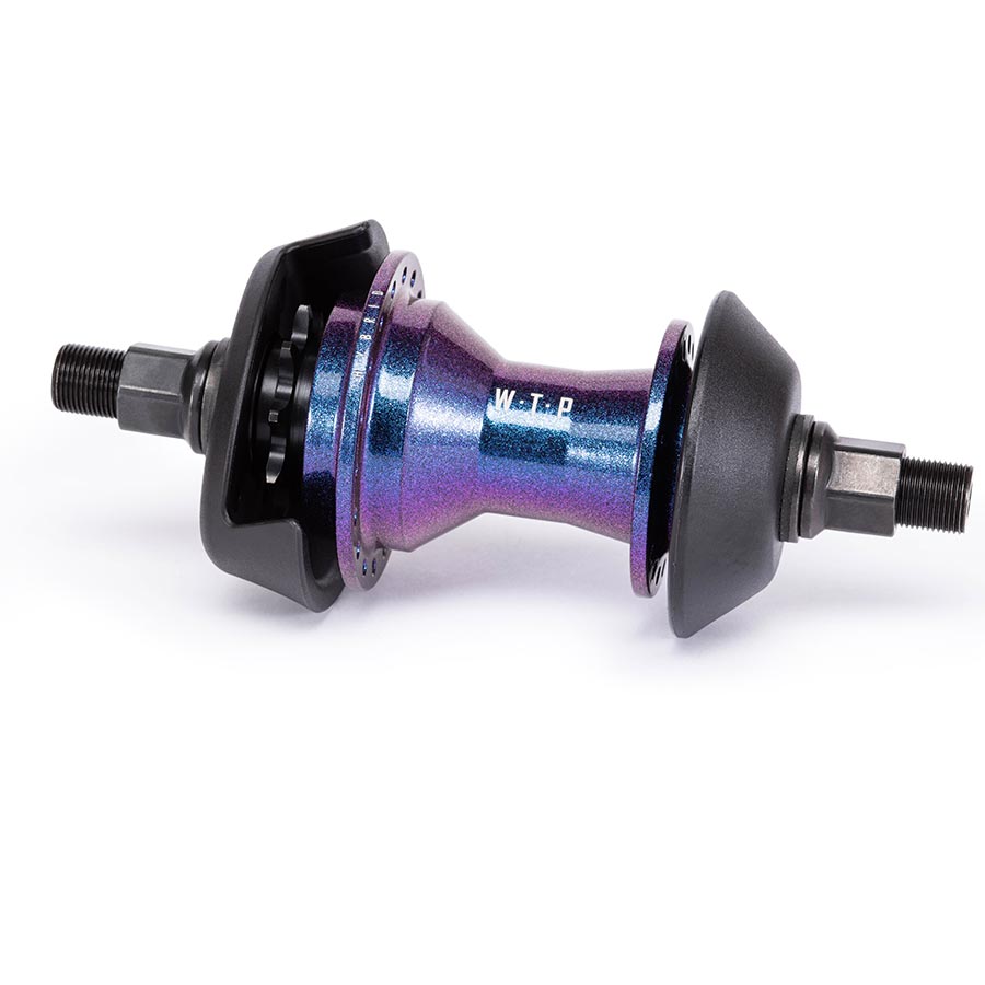 We The People Hybrid Hub Rear, Left side drive, 36H, 110mm, Freecoaster, Purple
