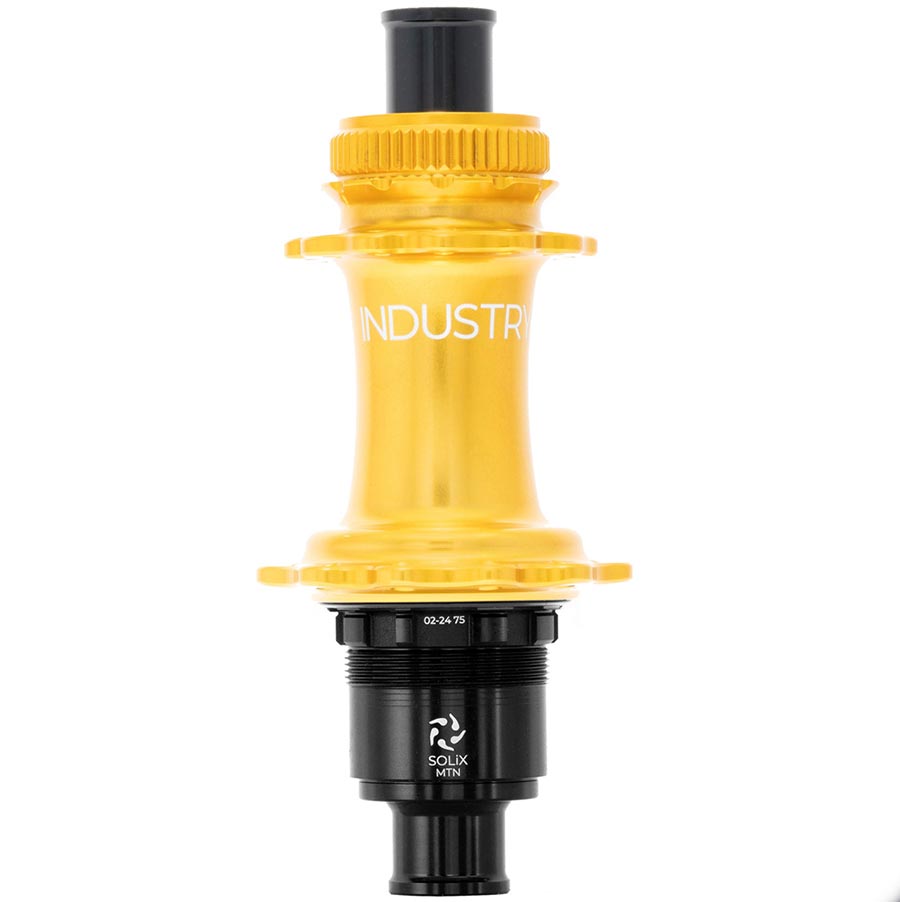 Industry Nine Solix M Classic Rear XD, Disc Hub, Rear, 28H, 12mm TA, 148mm, SRAM XD, Gold