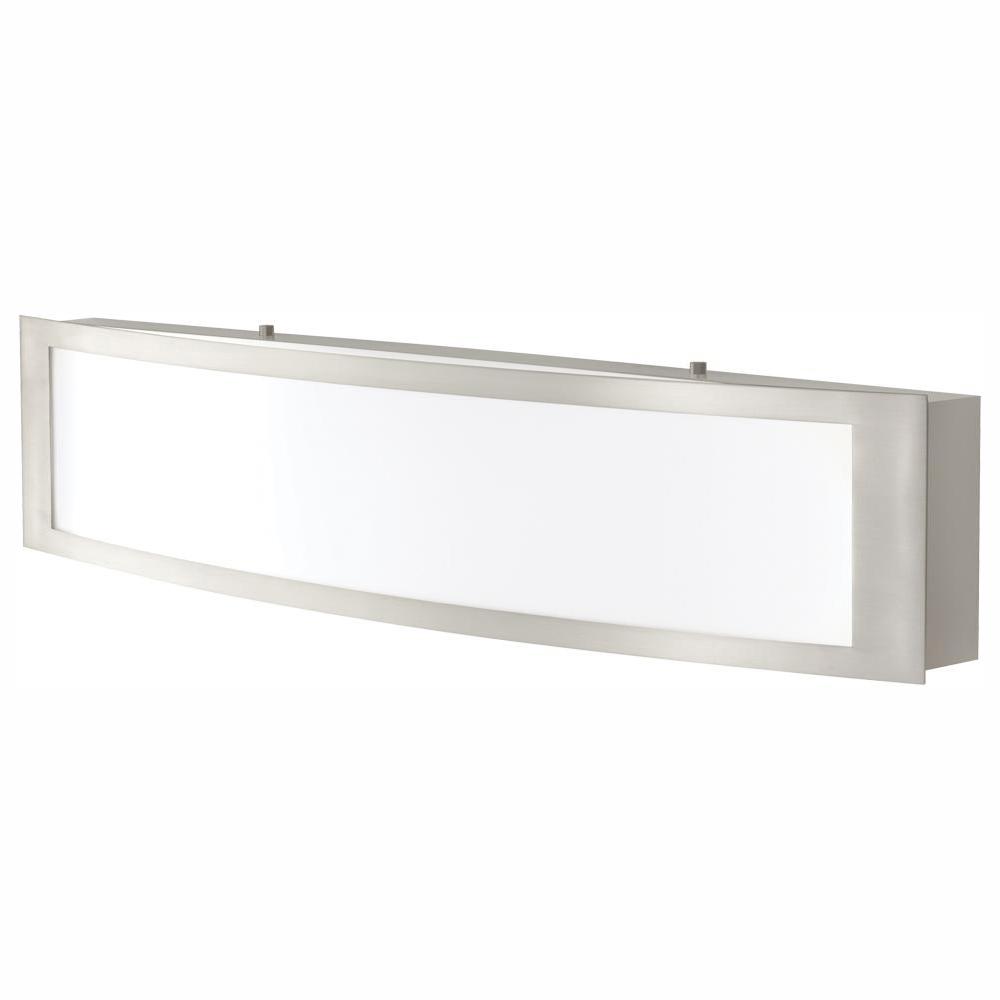 180-Watt Equivalent Brushed Nickel Integrated LED Vanity Light