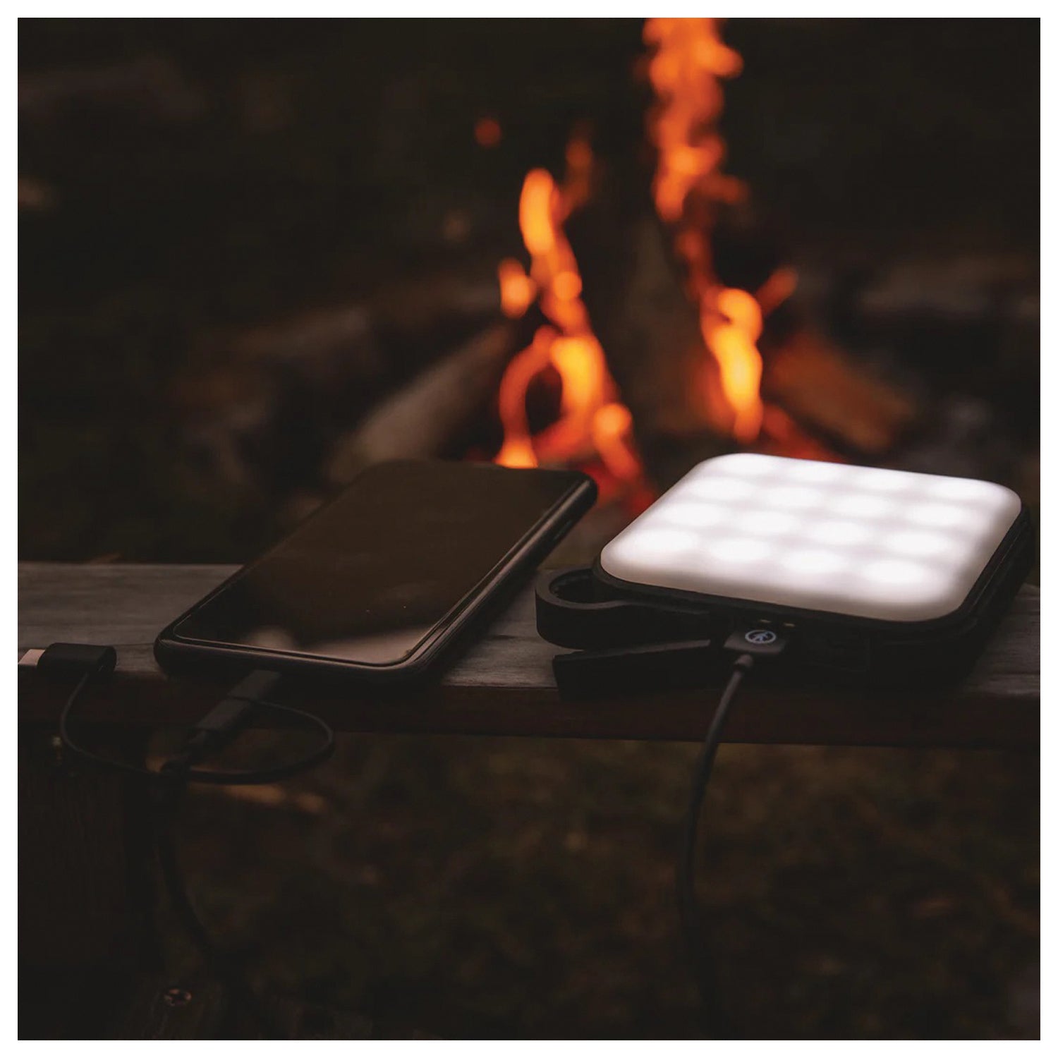 Outdoortech Fuel Lantern & Power Pack in Sleek Grey - Illuminate Your Adventures!