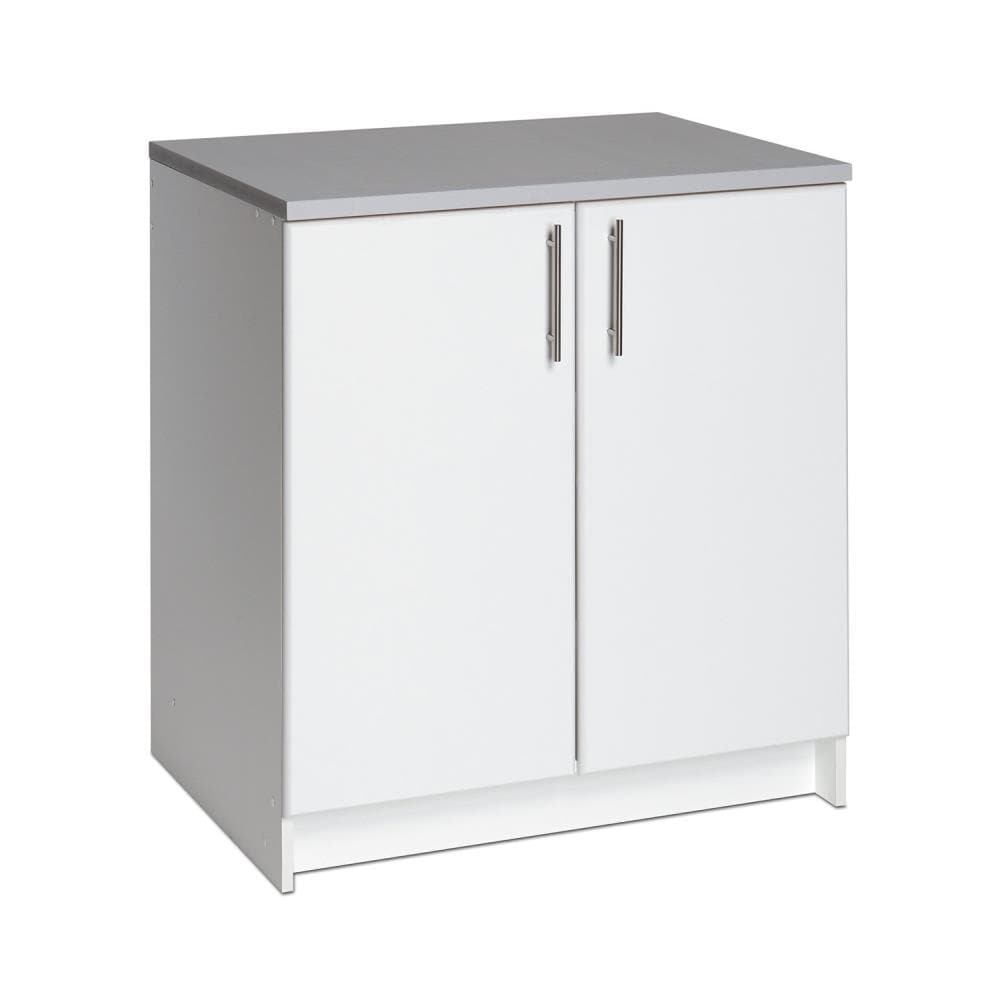 Prepac Elite 32-in W x 36-in H Wood Composite White Freestanding Utility Storage Cabinet