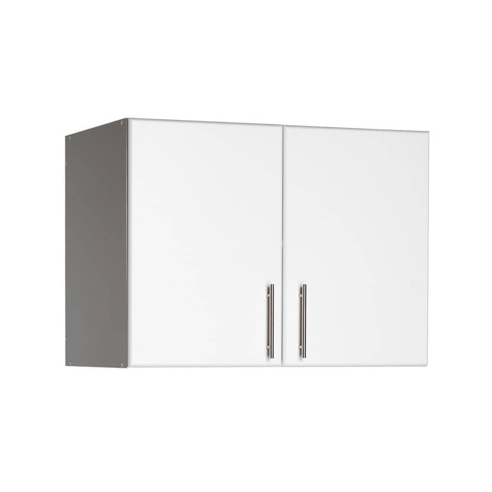 Prepac Elite 32-in W x 24-in H Wood Composite White Wall-mount Utility Storage Cabinet