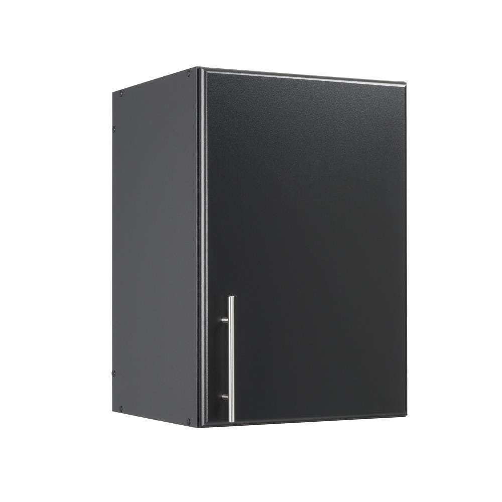 Prepac Elite 16-in W x 24-in H Wood Composite Black Wall-mount Utility Storage Cabinet