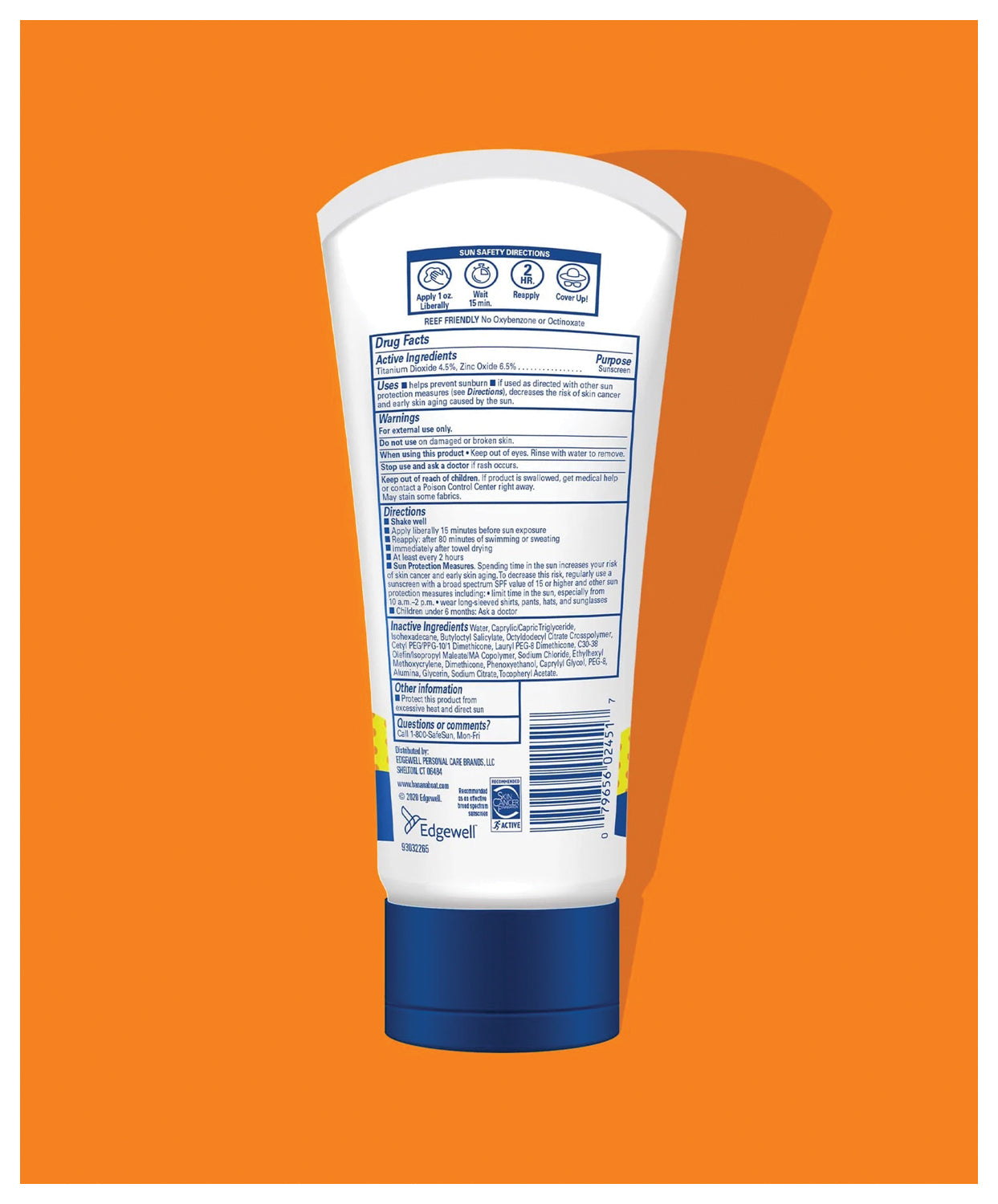 Banana Boat Kids Mineral Lotion 6 Oz SPF 50 - Gentle Sun Protection for Active Kids