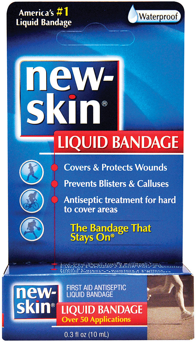New Skin Liquid Bandage .3oz - Fast-Acting Wound Care Solution