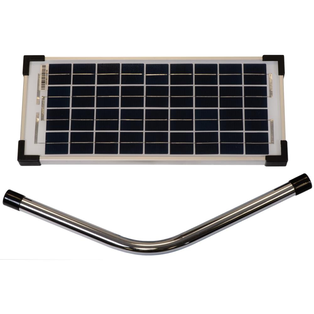 Ghost Controls 10 W Solar Panel Charging Kit for Remote Gate Opener Installation
