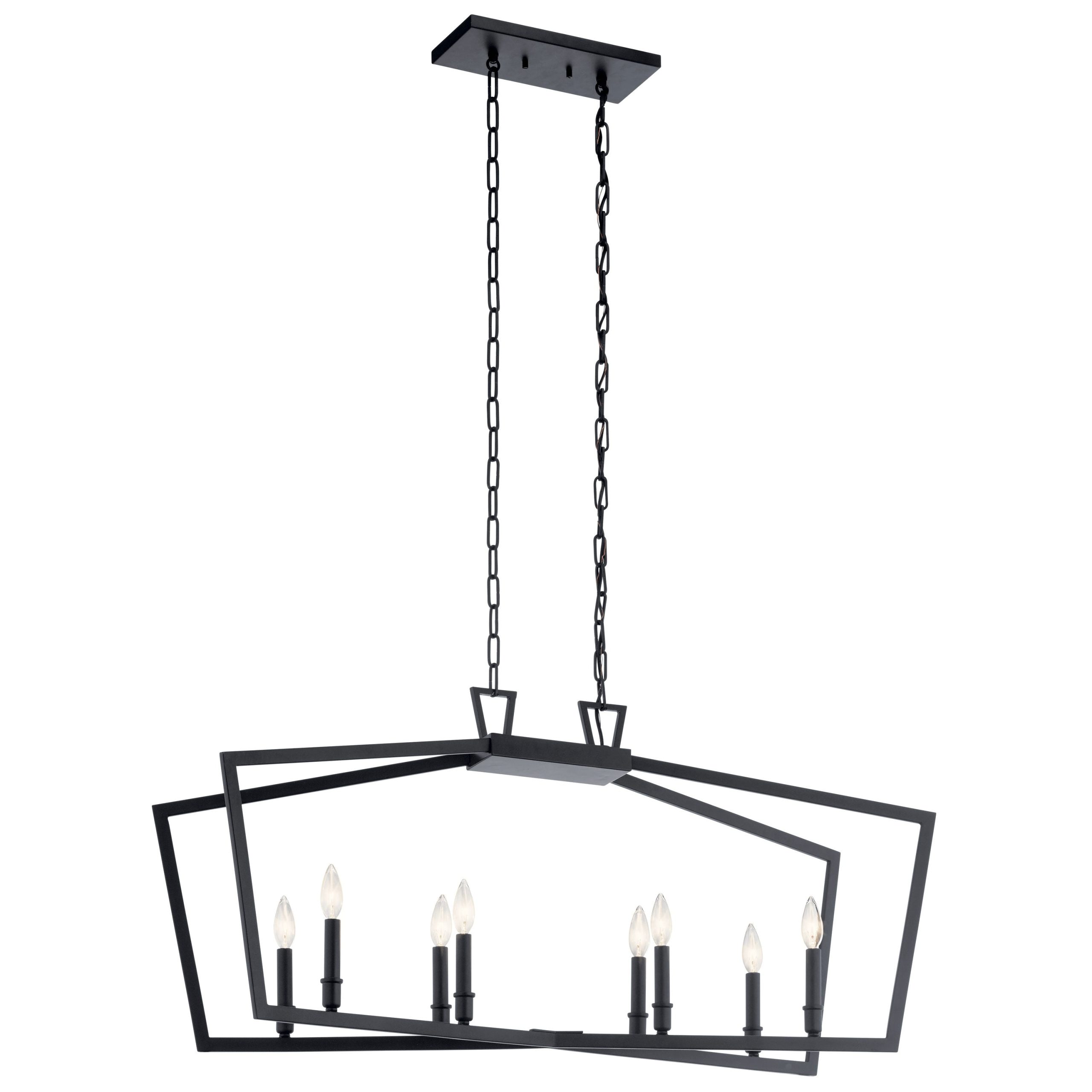 Kichler Abbotswell 8-Light Black Traditional Chandelier