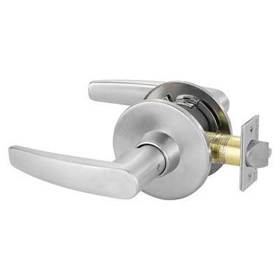 Sargent 28-11U15-LB-US26D Passage Function T-Zone 11 Line Grade 1 Cylindrical Lever Lock - L Rose, B Lever, Satin Chrome