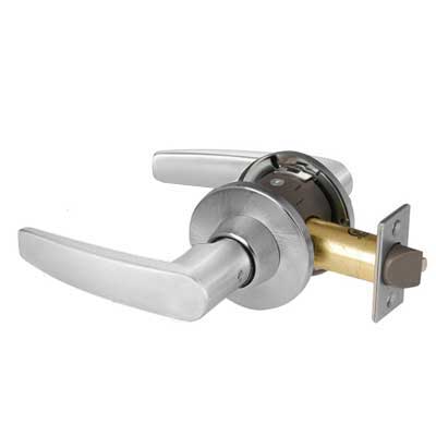 Sargent 28-11U15-OB-US26D Passage Function T-Zone 11 Line Grade 1 Cylindrical Lever Lock - O Rose, B Lever, Satin Chrome