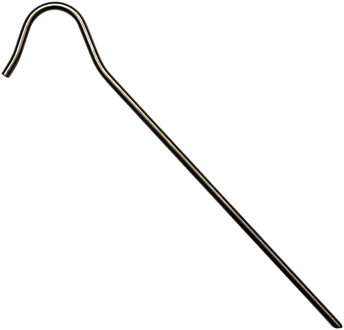 Vargo Titanium Shepherd's Hook Stake: Ultralight Tent Accessory