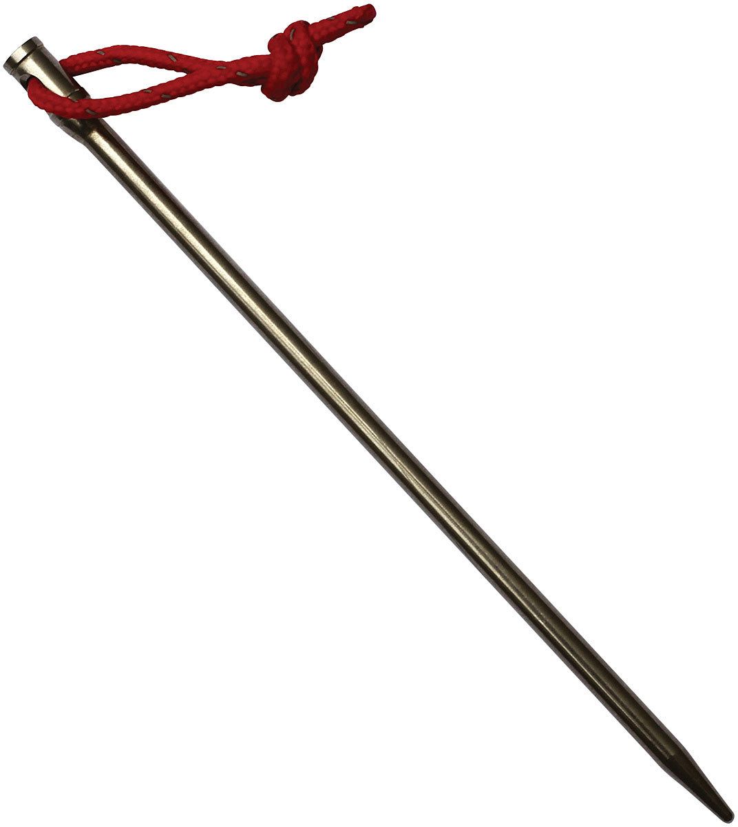 Vargo Titanium Nail Pegs with Cord - 6 Pack | Lightweight and Durable Tent Accessories