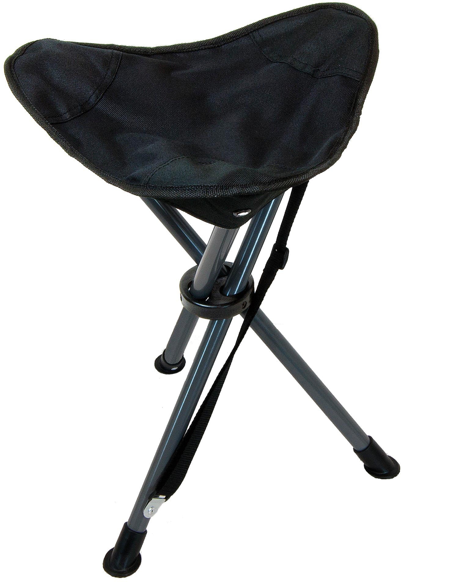 Portable and Lightweight Travel Chair - C-series Slacker in Sleek Black Design