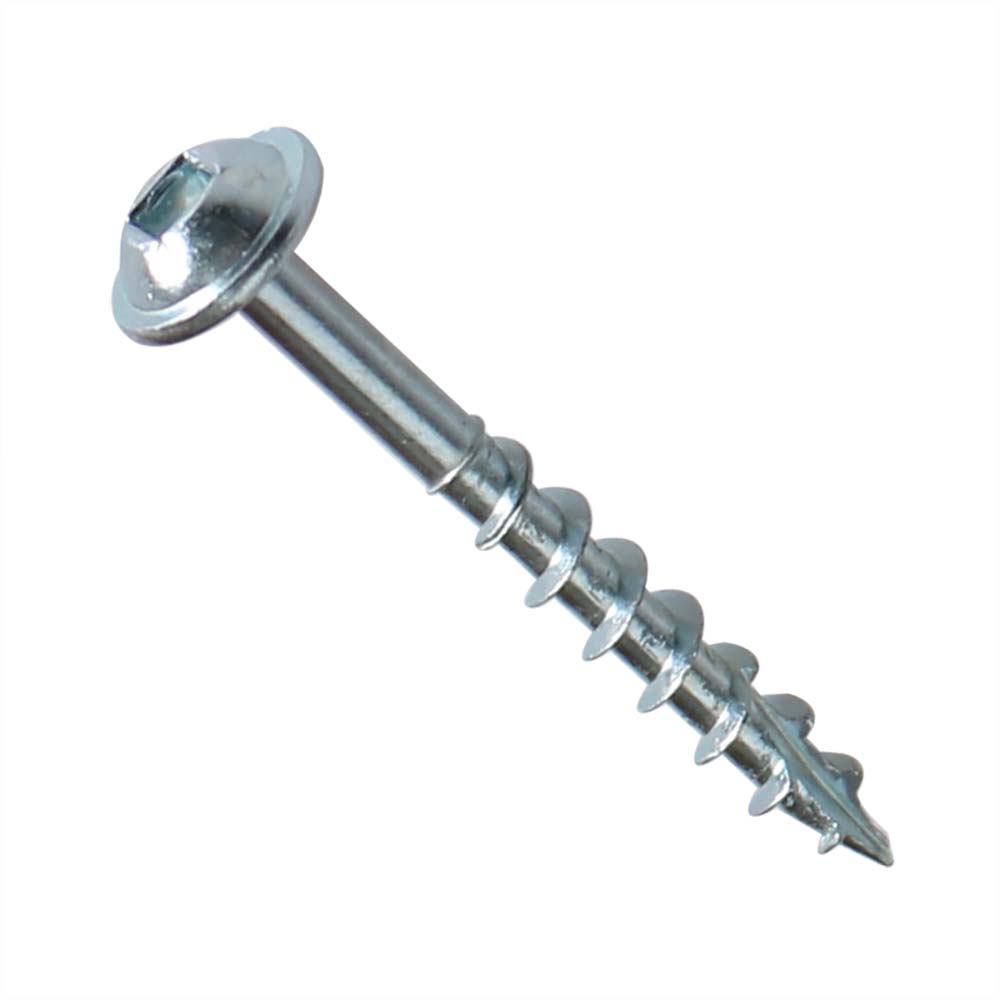 250 Pocket Hole Screws, 1-1/4-Inch (32mm), #7 Fine Thread, Washer Head