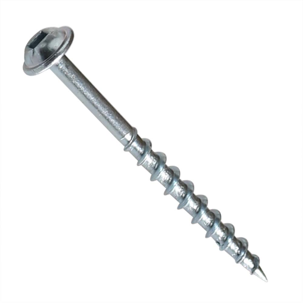 250 Pocket Hole Screws, 2-Inch (51mm), #8 Coarse Thread, Washer Head