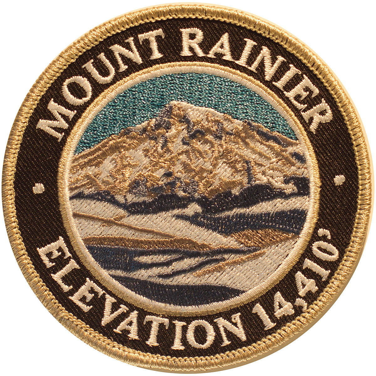 Premium USA-Made Embroidered Mountain Patches – Sew-On, 3.5" Durable Badge Collection for Outdoor Enthusiasts & Cycling Gear