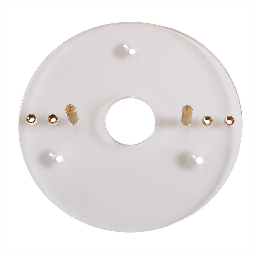 Mortise Center Router Base