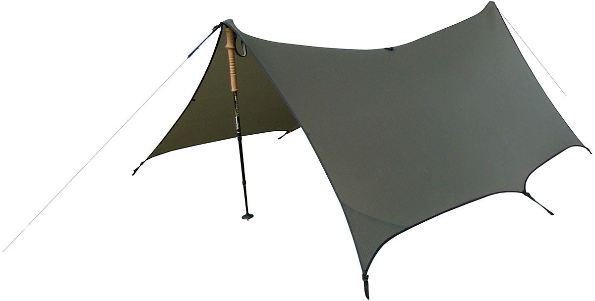 Equinox Myotis Ultralite Tarp Series – Waterproof, Lightweight Silicone Ripstop Nylon Shelter with Versatile Pitching Options for Outdoor Adventures