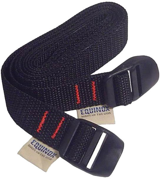 Heavy-Duty Equinox Lash Straps 12-60 in. | Durable Polypropylene, Ladderlock Buckle, Color-Coded, Multi-Size Packs for Secure Cargo & Gear Attachment