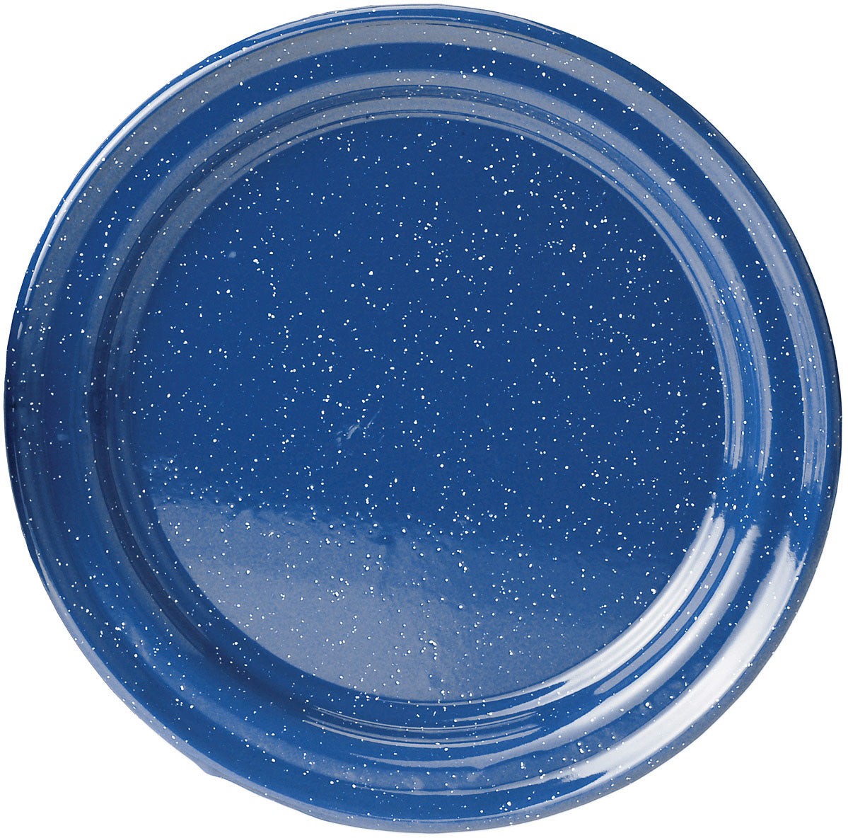 Vintage-Inspired GSI Enamelware Blue 10.375" Plate - Perfect Addition to Your Tableware Collection