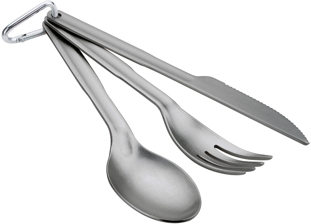 Lightweight and Durable GSI Outdoors Halulite Cutlery Set - Perfect for Camping and Outdoor Dining