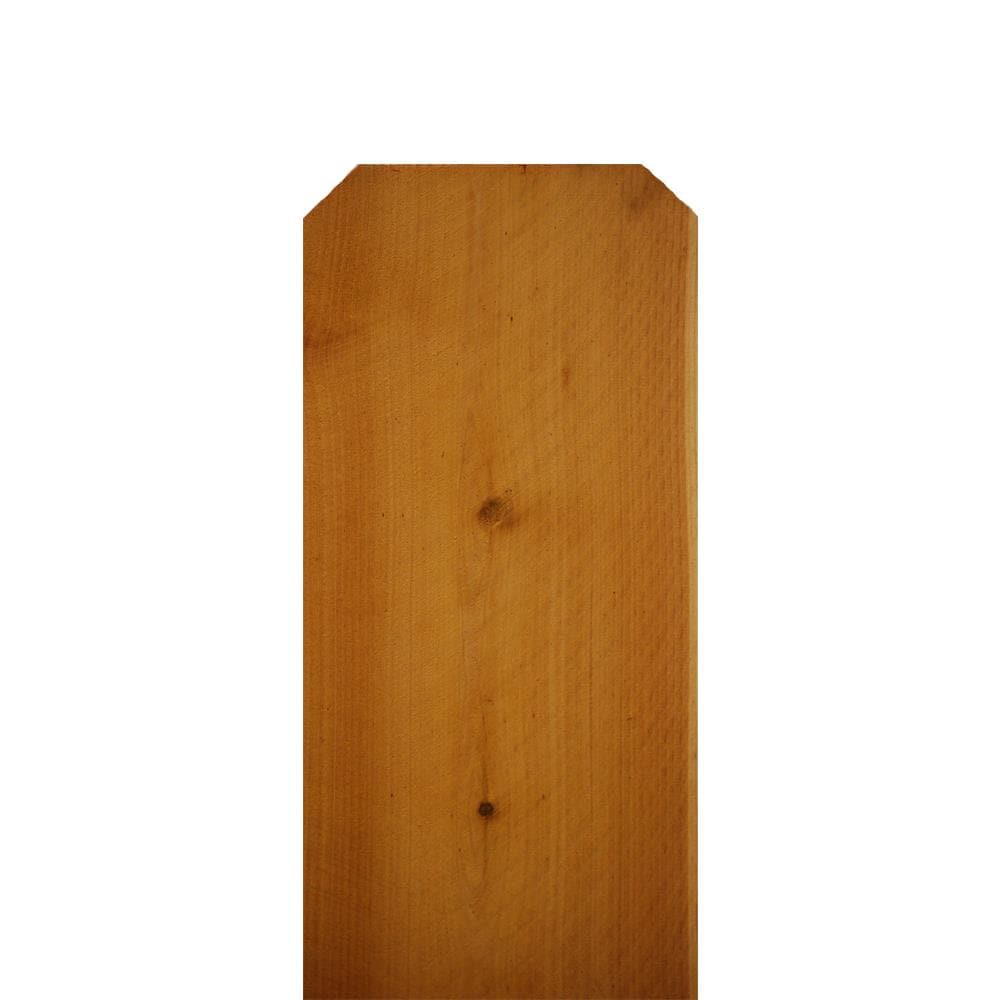 Sierra Pacific 5/8-in x 5-1/2-in x 6-ft Incense Cedar Dog Ear Fence Picket
