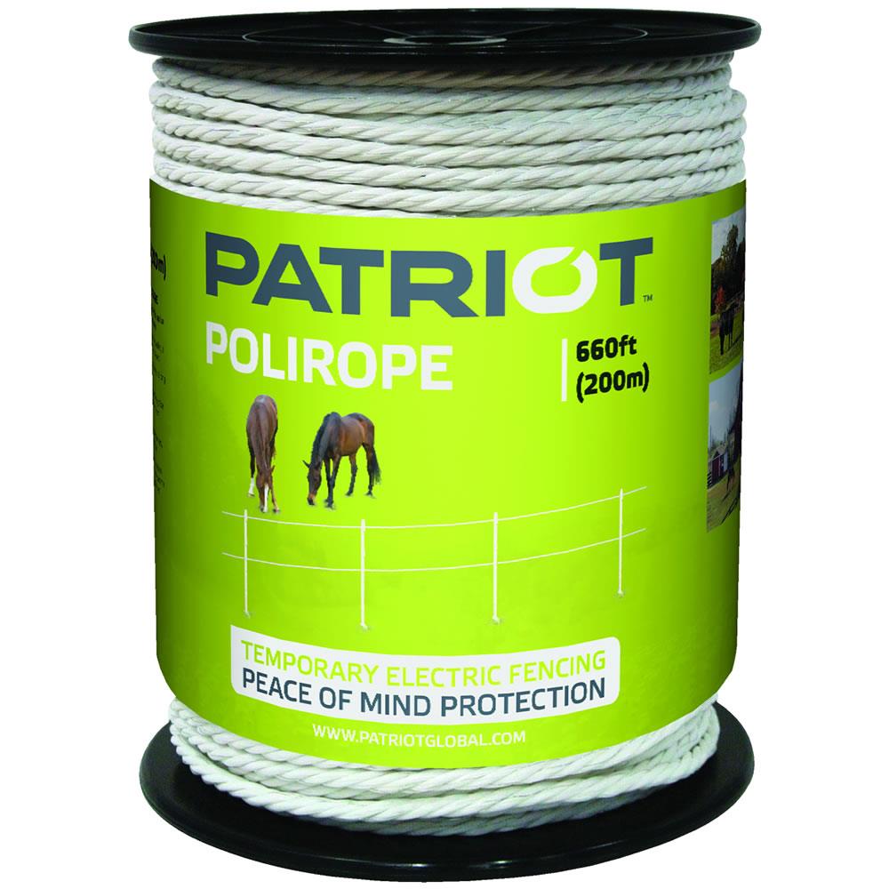 Patriot 660-ft-Gauge Electric Fence Poly Rope