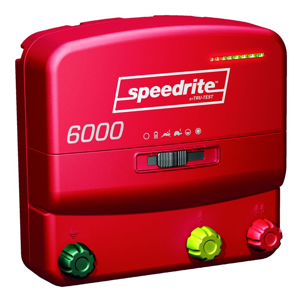 Speedrite 6000 60-Mile Ac Hardwired Electric Fence Charger
