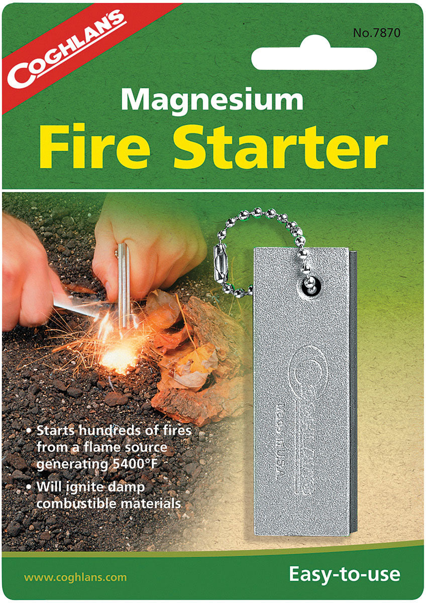 Coghlan's Magnesium Fire Starter: Reliable Outdoor Survival Tool