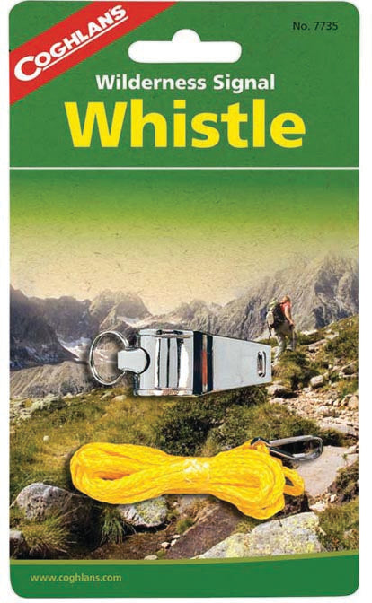 Coghlans Wilderness Signal Whistle - Essential Safety Tool for Outdoor Adventures