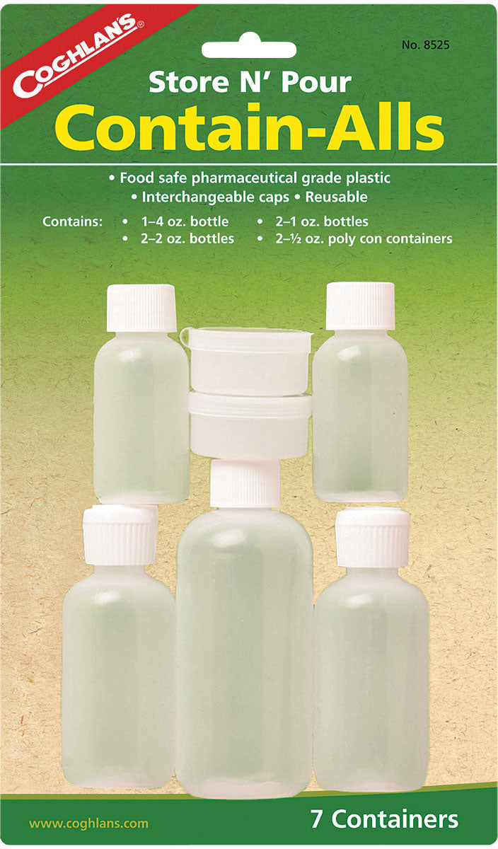 Coghlans Contain-alls: Organize and Store with Ease - 7 Pack