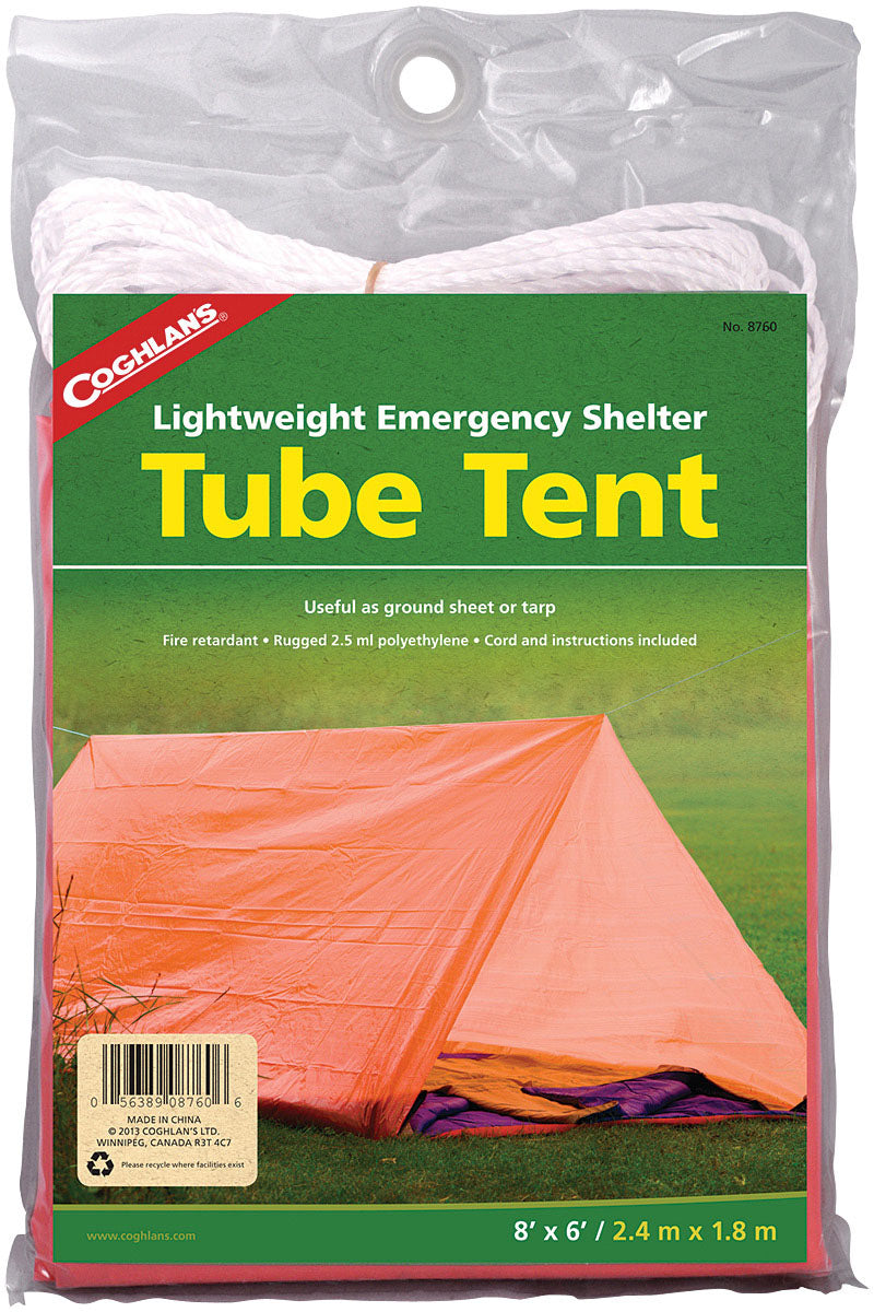 Coghlan's Emergency Tube Tent: Compact Shelter for Outdoor Adventures