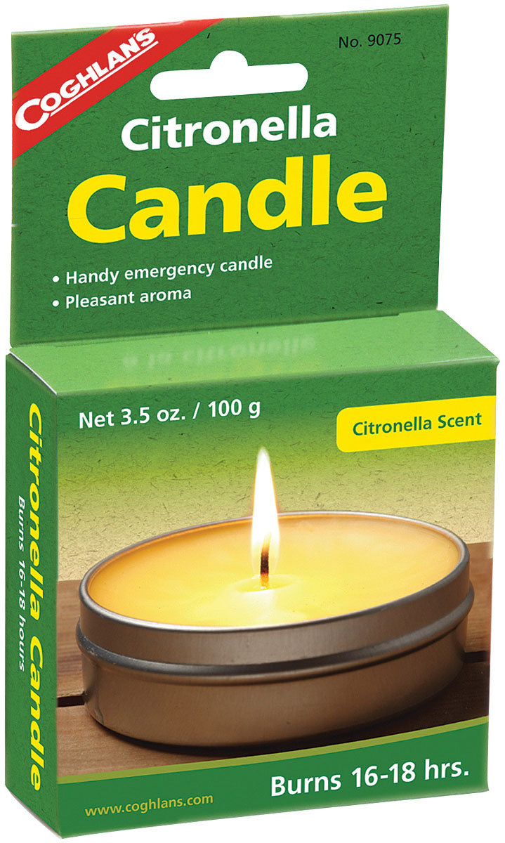Coghlans Citronella Candle: Natural Mosquito Repellent for Outdoor Enjoyment