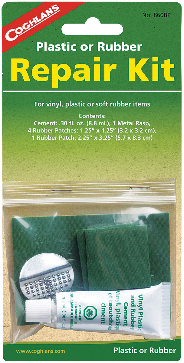 Coghlans Rubber Repair Kit - Fix Leaks and Tears with Ease!