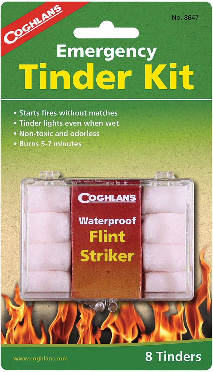 Coghlans Emergency Tinder Kit: Essential Firestarters for Your Emergency Kit