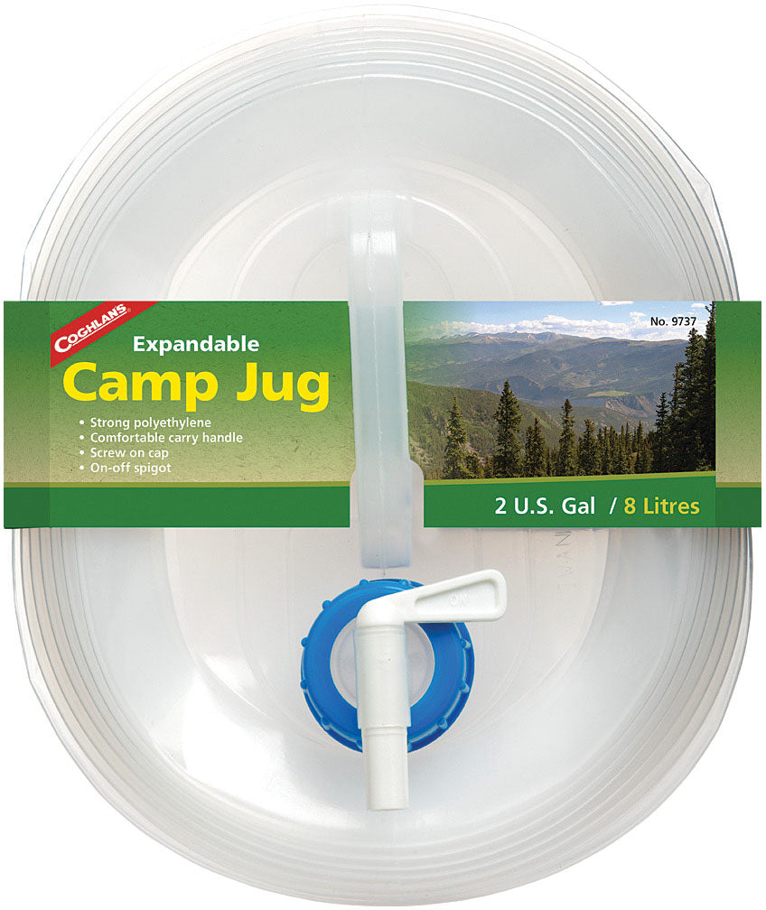 Coghlan's Expandable Camp Jug - Stay Hydrated on Your Outdoor Adventures!