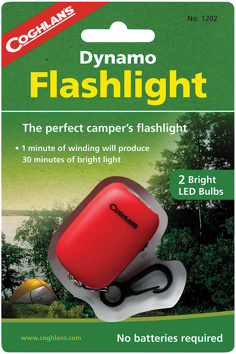 Coghlans Dynamo Flashlight: Reliable Hand-Cranked Lighting Solution