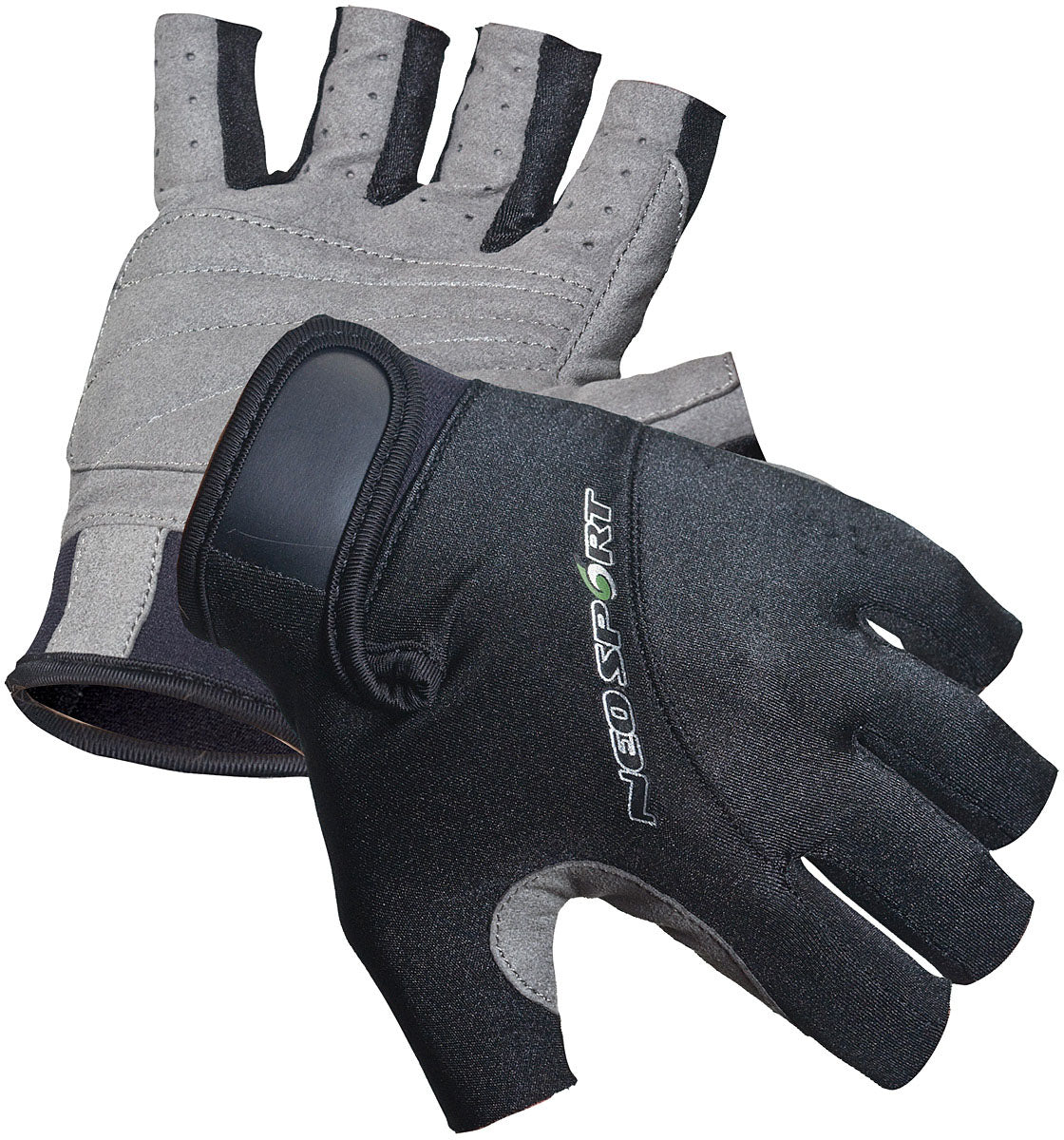 Neosport 3/4 Finger Paddle Gloves – Vented Synthetic Leather, Padded Palm & Wrist Fastener for Water Sports & Wetsuit Accessories