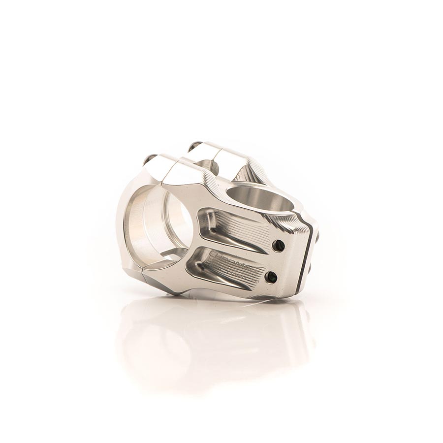 Chromag Riza Stem Diameter: 35mm, Length: 38mm, Steerer: 1-1/8'', 0°, Silver