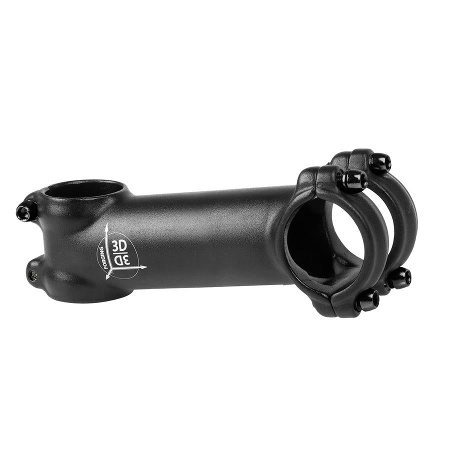 M-Wave Astem 3D Stem Diameter: 31.8mm, Length: 100mm, Steerer: 1-1/8'', ±7°, Black