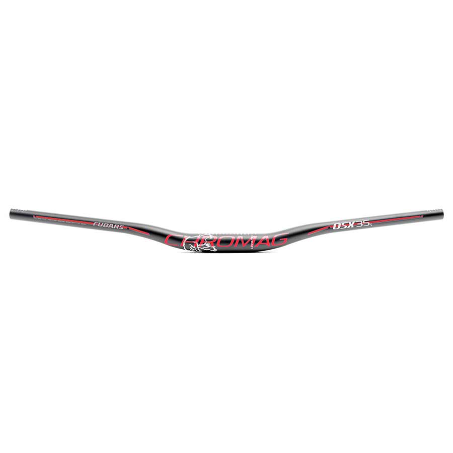 Chromag Fubars OSX 35 MTB Handlebar, Diameter: 35mm, 800mm, Rise: 25mm, Red
