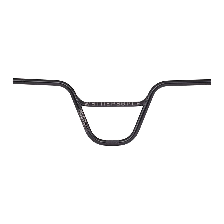 Premium Cr-Mo BMX Handlebar with 8.75" Rise, 22.2mm Diameter, Lightweight Construction, and Kinked Cross Tube for Enhanced Foot Clearance