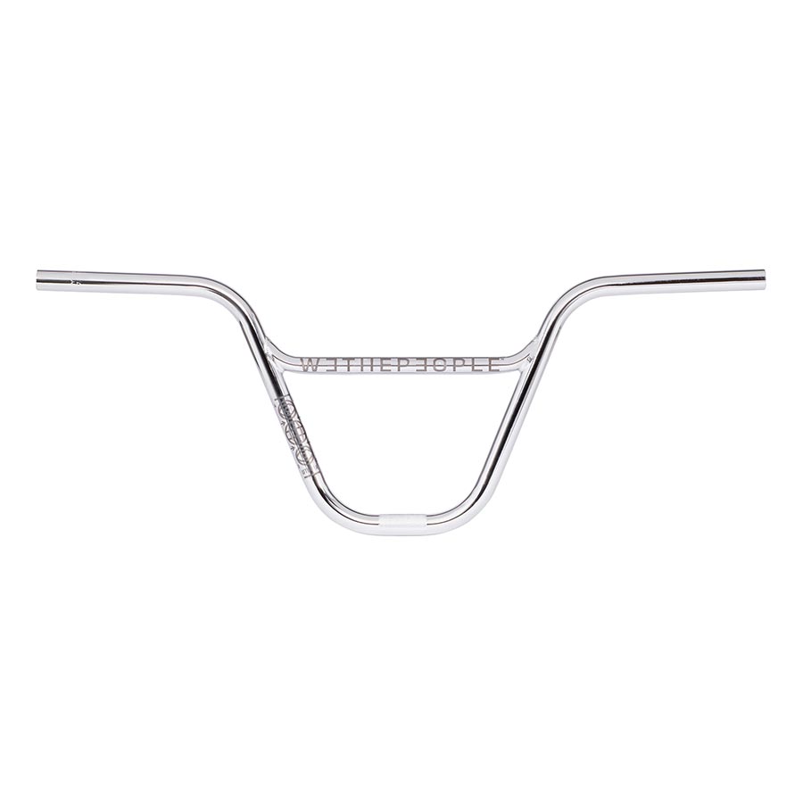 WeThePeople Utopia BMX Handlebar – Lightweight Cr-Mo Flatland Bar, 29" Width, 9.75" Rise, Chrome & Black Options, Kinked Cross Tube for Strength