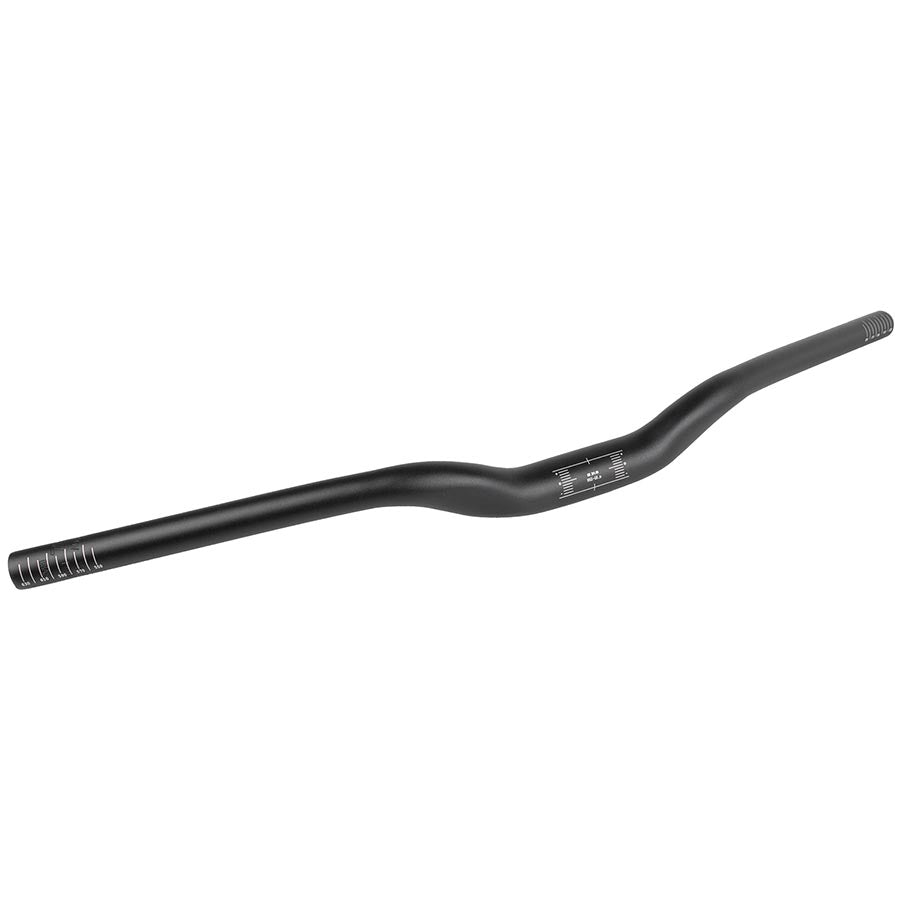 M-Wave HB-C2.1 Handlebar Diameter: 31.8mm, 640mm, Rise: 21mm, Black