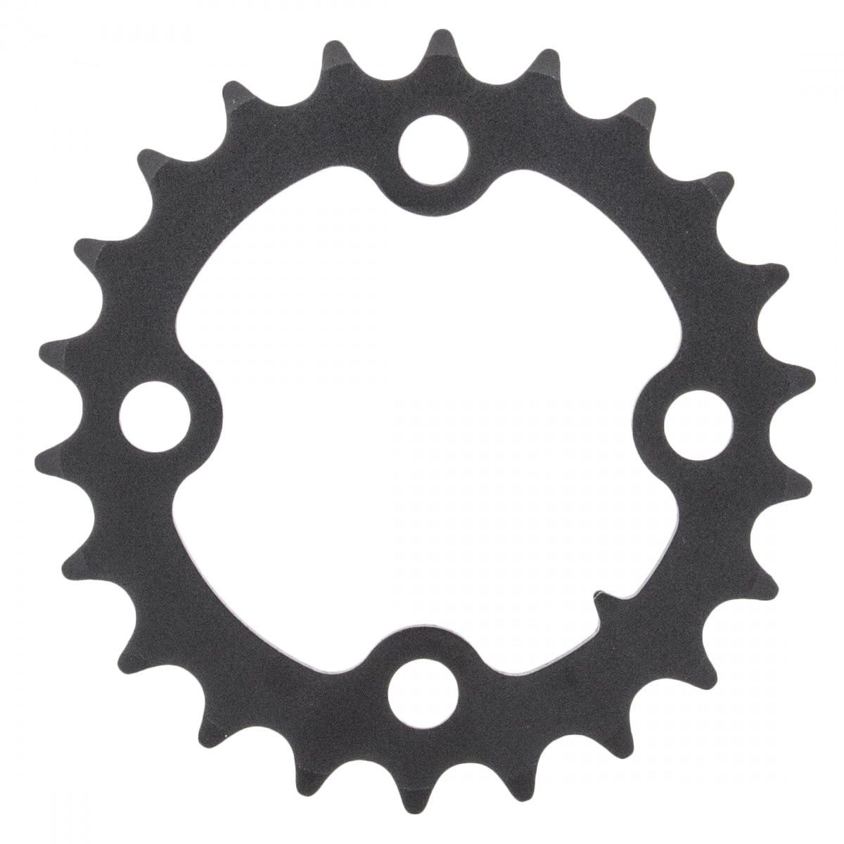Sunrace MX0 Chainring 22t 64 BCD 4-Bolt 10-Speed Aluminum Black/Silver