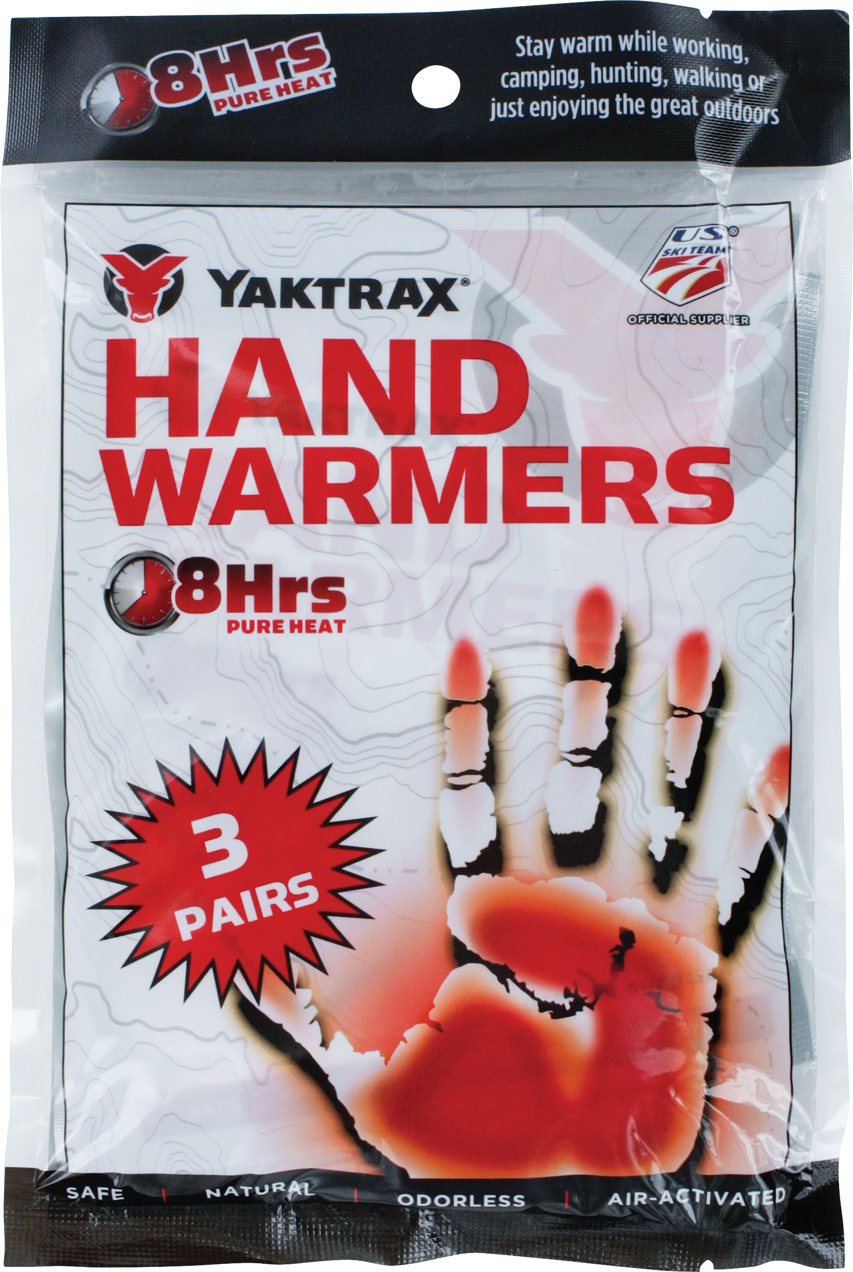 Yaktrax Hand & Foot Warmer Multi-Packs – All-Natural, Long-Lasting, Disposable Warmers for Outdoor Activities & Winter Sports