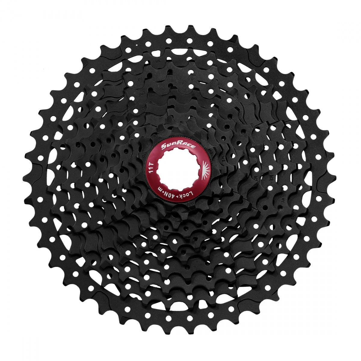 SunRace MX3 Cassette - 10 Speed 11-42t Black Bicycle Part Shimano Cassette Body